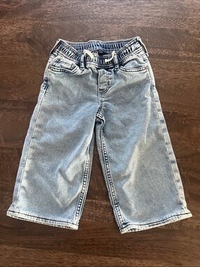 GAP Light Wash Drawstring Kids Jeans 2T